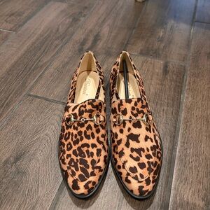 Leopard Print Loafers for Women